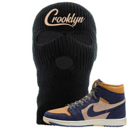 Sky J Purple 1s Ski Mask | Crooklyn, Black