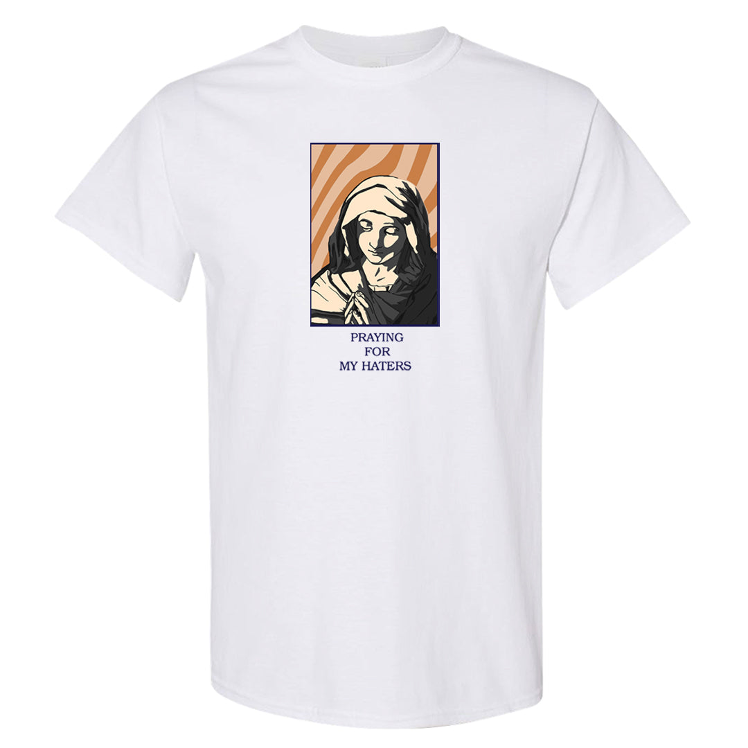 Sky J Purple 1s T Shirt | God Told Me, White