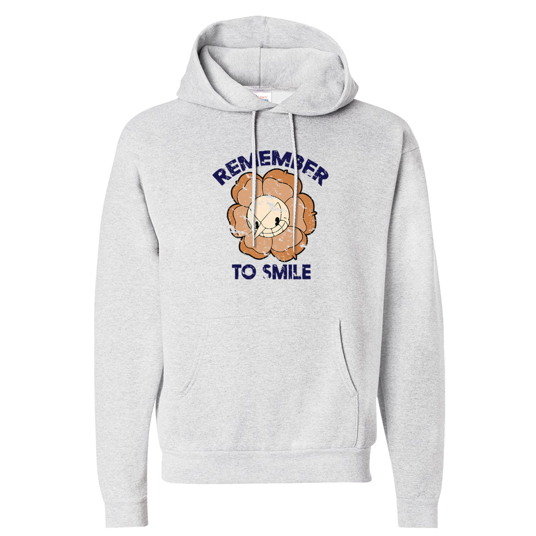 Sky J Purple 1s Hoodie | Remember To Smile, Ash