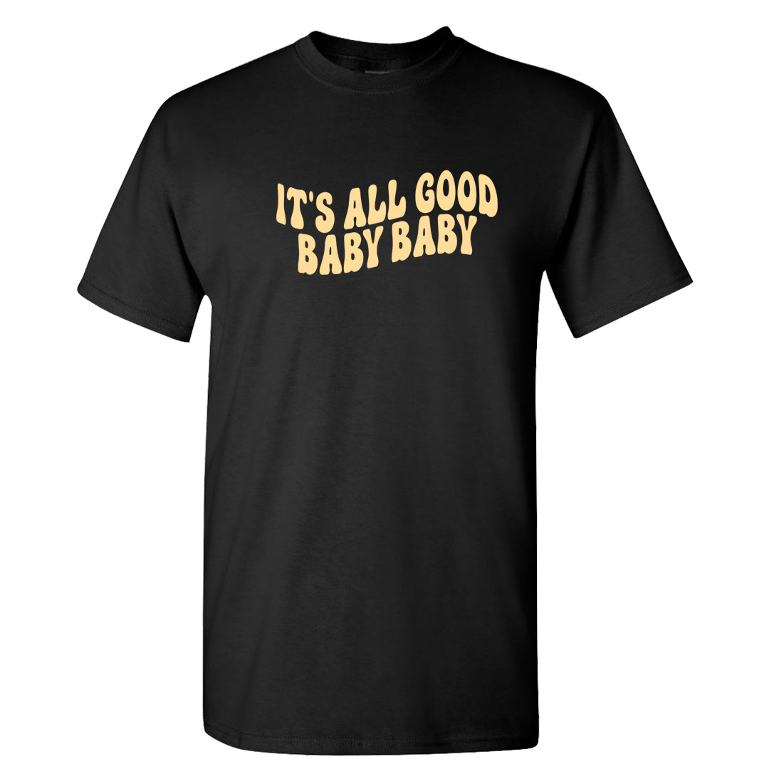 Vibrations of Naija 1s T Shirt | All Good Baby, Black