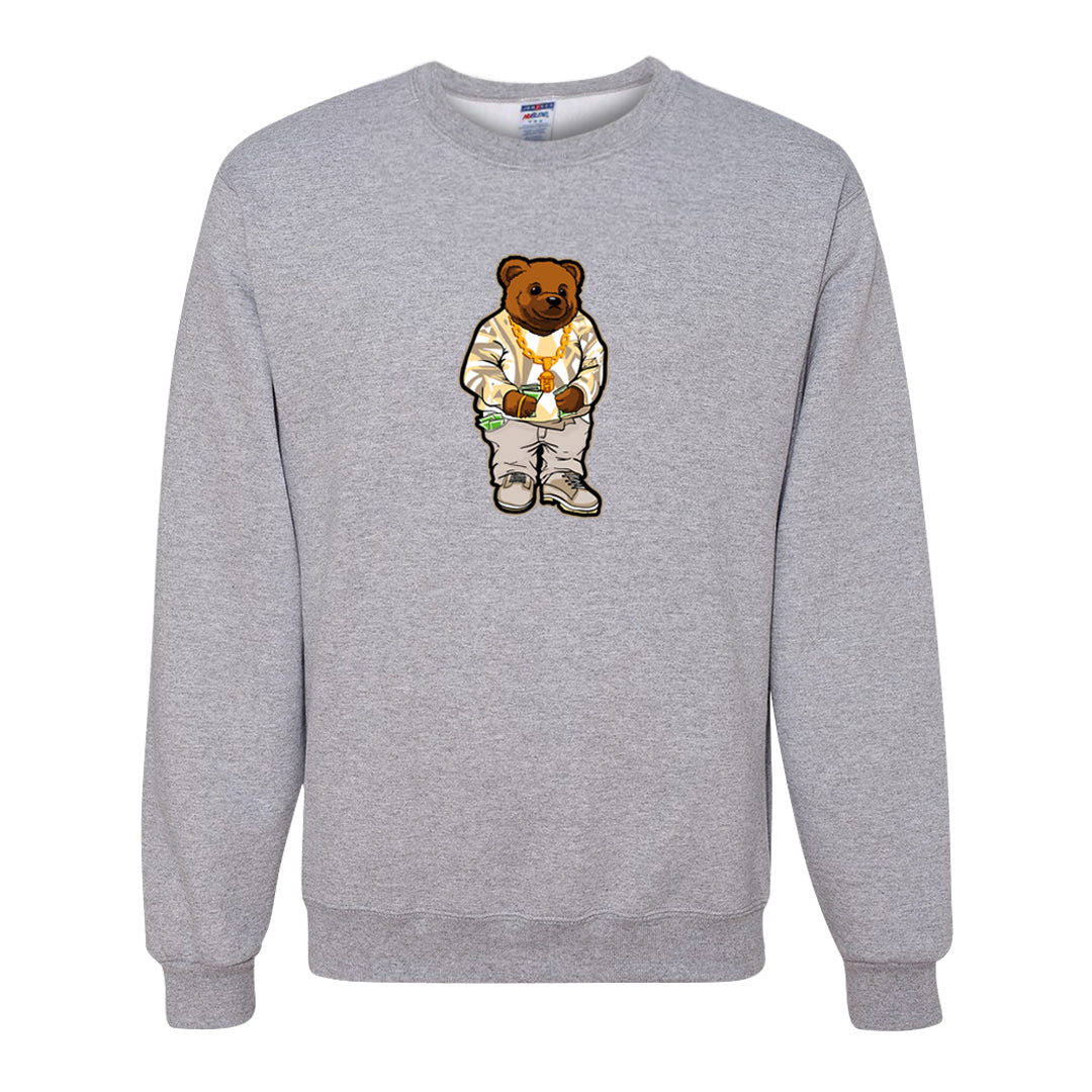 Vibrations of Naija 1s Crewneck Sweatshirt | Sweater Bear, Ash