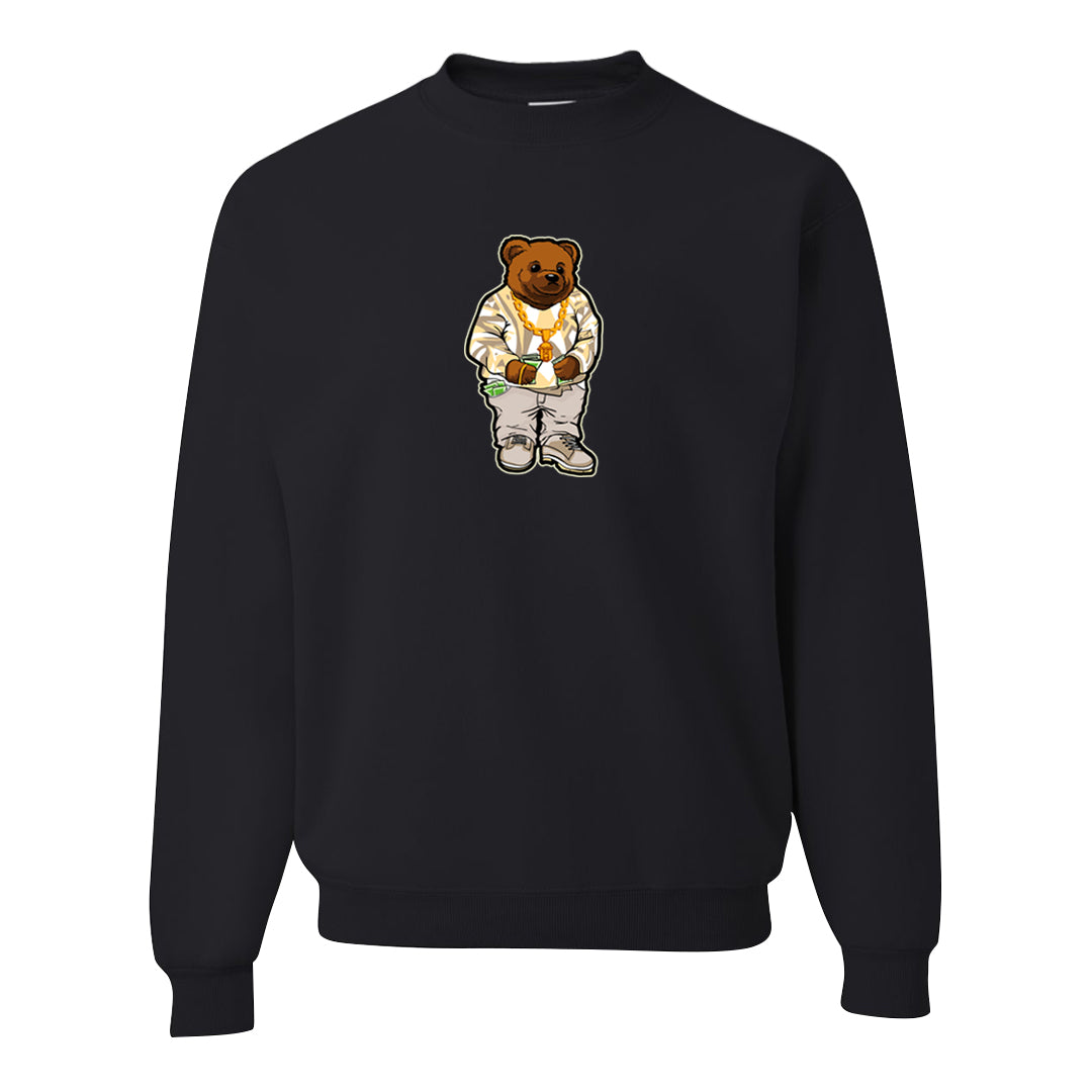 Vibrations of Naija 1s Crewneck Sweatshirt | Sweater Bear, Black