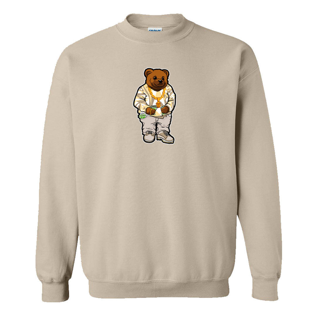 Vibrations of Naija 1s Crewneck Sweatshirt | Sweater Bear, Sand