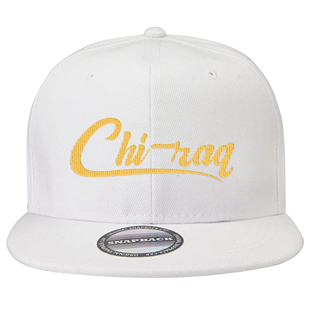 Vibrations of Naija 1s Snapback Hat | Chiraq, White