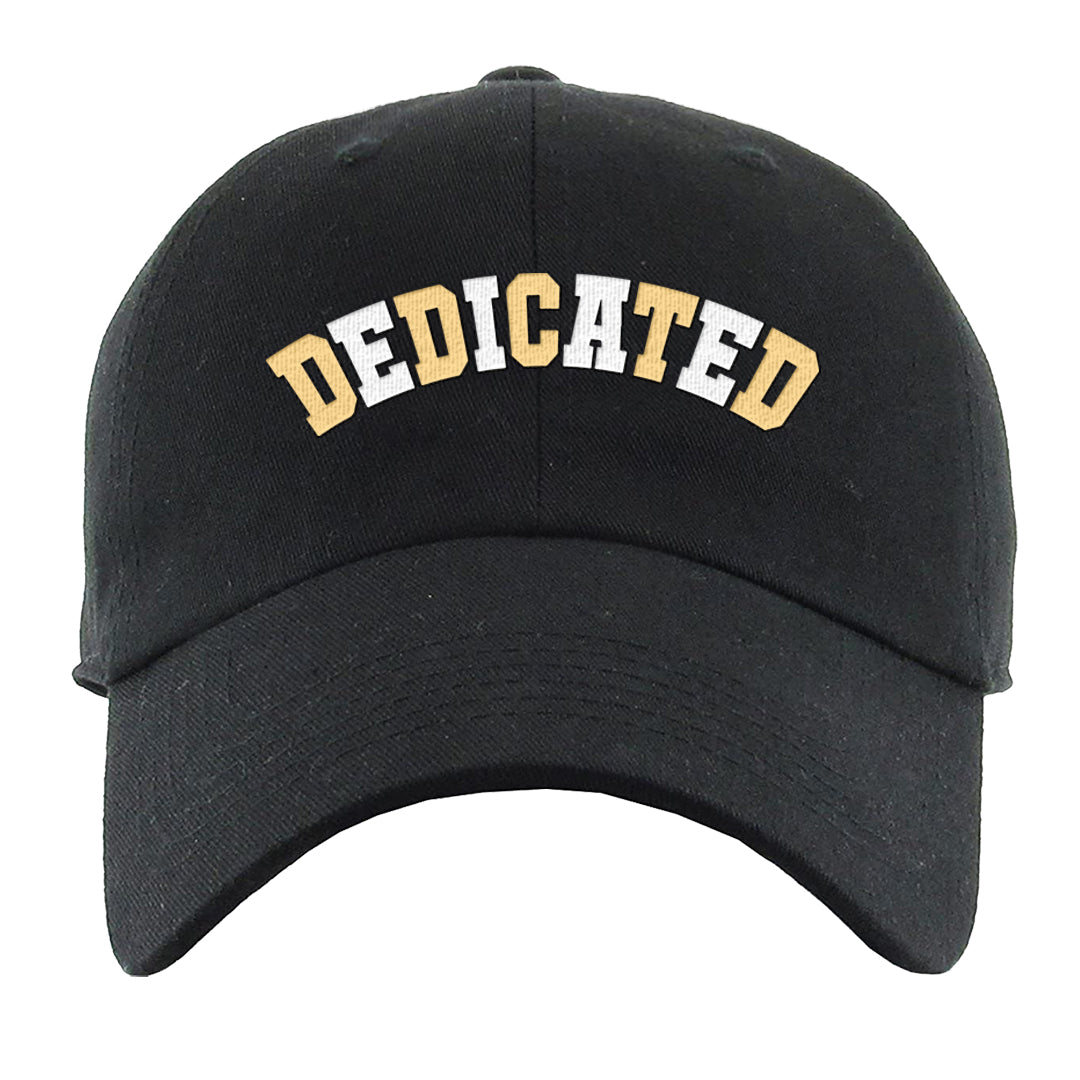 Vibrations of Naija 1s Dad Hat | Dedicated, Black