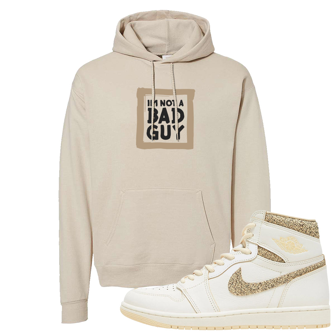 Vibrations of Naija 1s Hoodie | I'm Not A Bad Guy, Sand