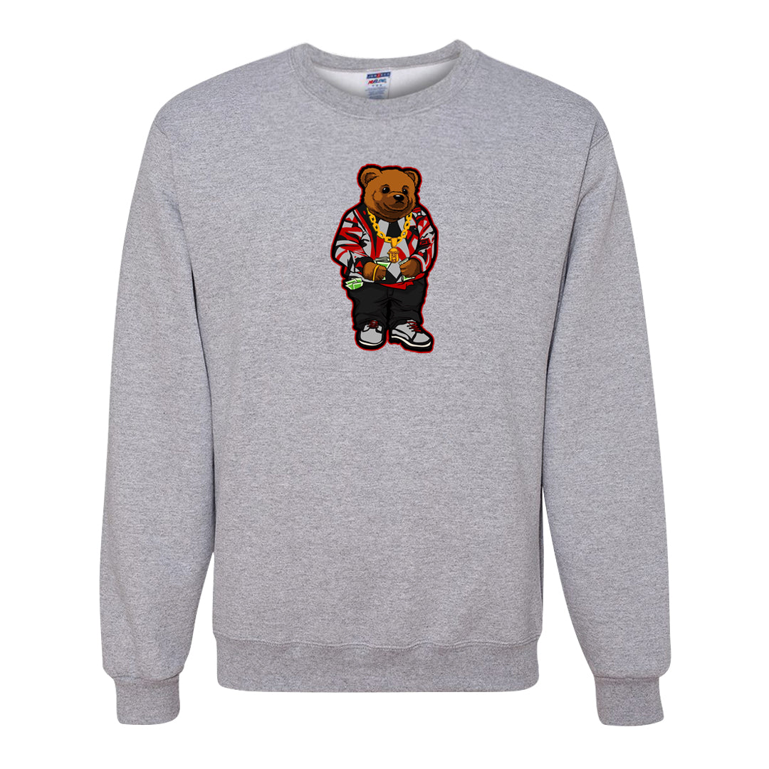 Black Cement 2s Crewneck Sweatshirt | Sweater Bear, Ash