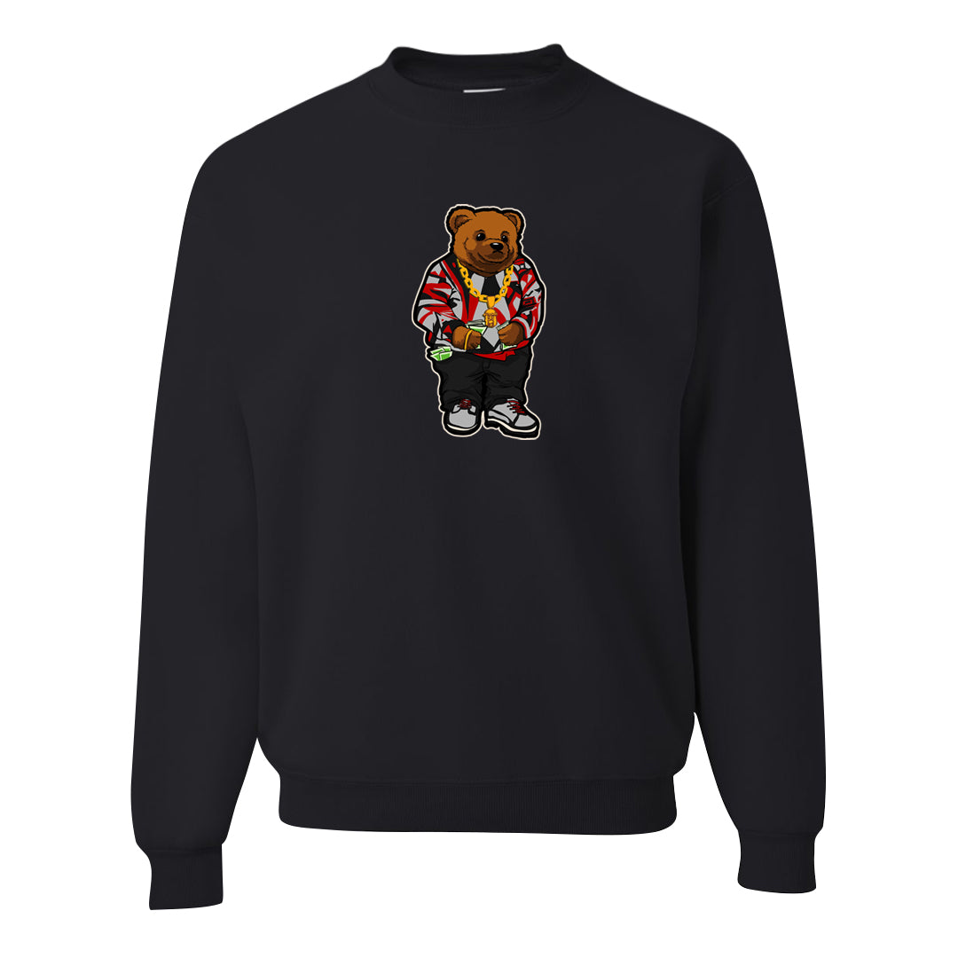 Black Cement 2s Crewneck Sweatshirt | Sweater Bear, Black