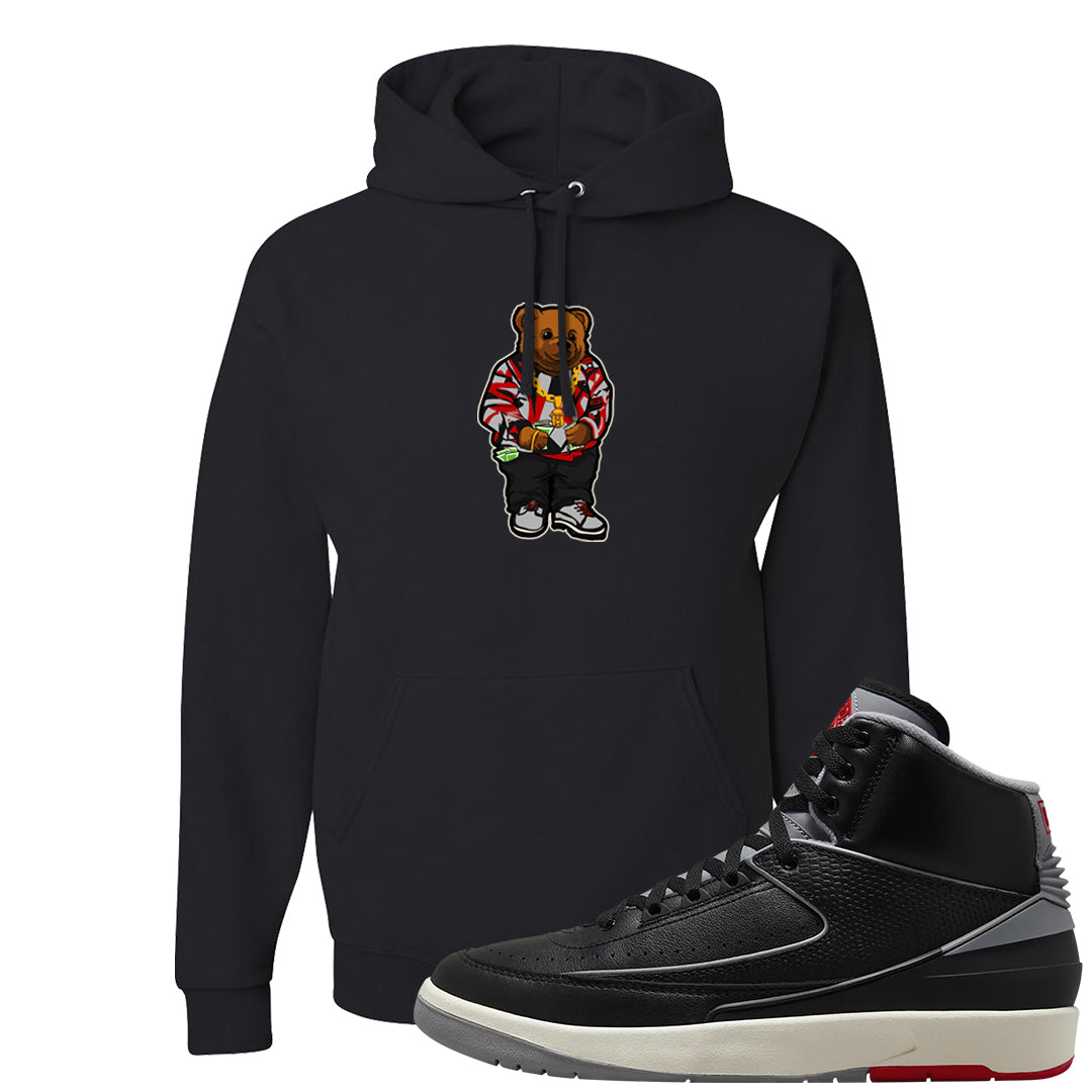 Black Cement 2s Hoodie | Sweater Bear, Black