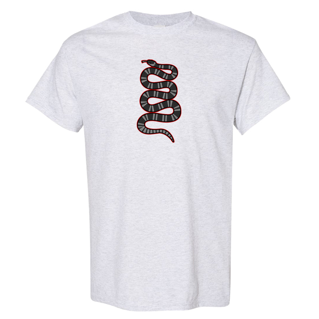 Black Cement 2s T Shirt | Coiled Snake, Ash