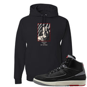 Black Cement 2s Hoodie | God Told Me, Black