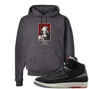 Black Cement 2s Hoodie | God Told Me, Smoke Grey