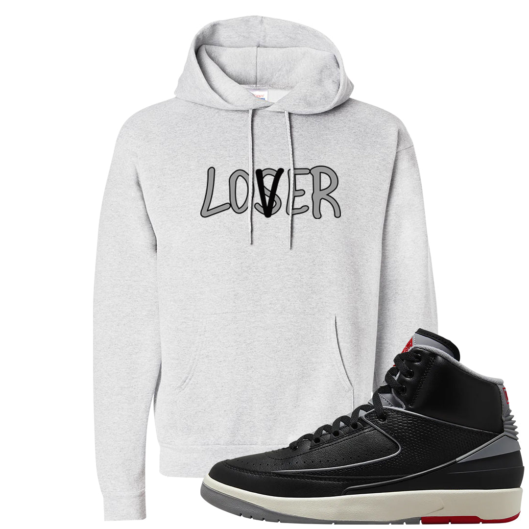 Black Cement 2s Hoodie | Lover, Ash