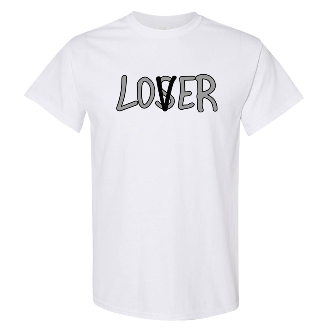 Black Cement 2s T Shirt | Lover, White