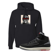 Black Cement 2s Hoodie | Thupreme, Black