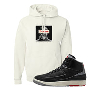 Black Cement 2s Hoodie | Thupreme, White