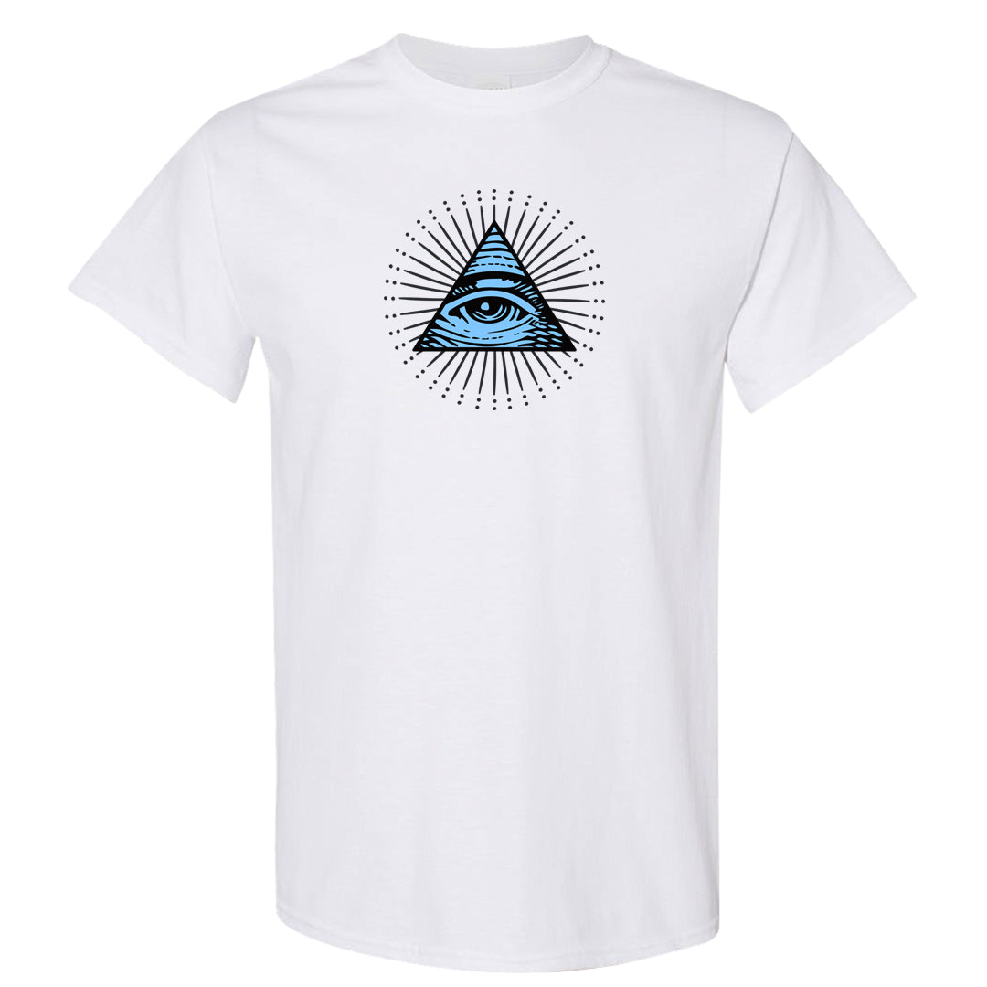 Cool Grey 2s T Shirt | All Seeing Eye, White