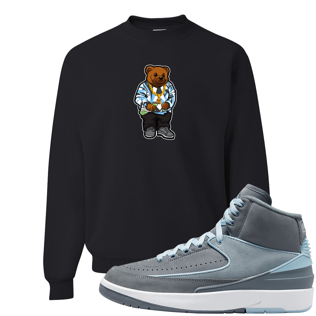 Cool Grey 2s Crewneck Sweatshirt | Sweater Bear, Black