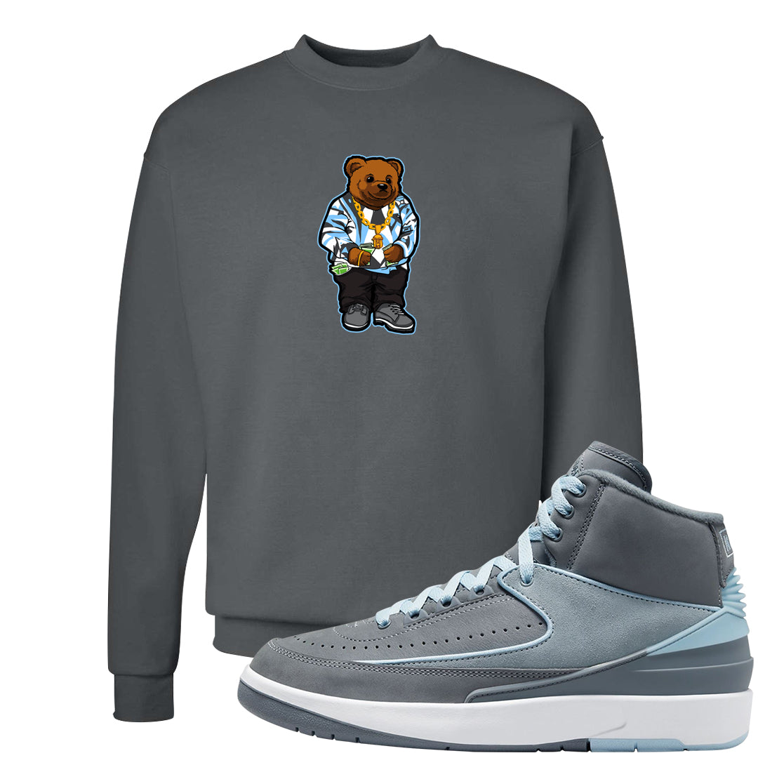 Cool Grey 2s Crewneck Sweatshirt | Sweater Bear, Smoke Grey