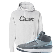 Cool Grey 2s Hoodie | Chiraq, Ash
