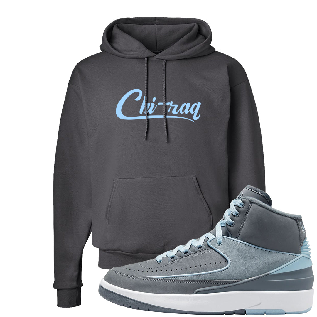 Cool Grey 2s Hoodie | Chiraq, Smoke Grey