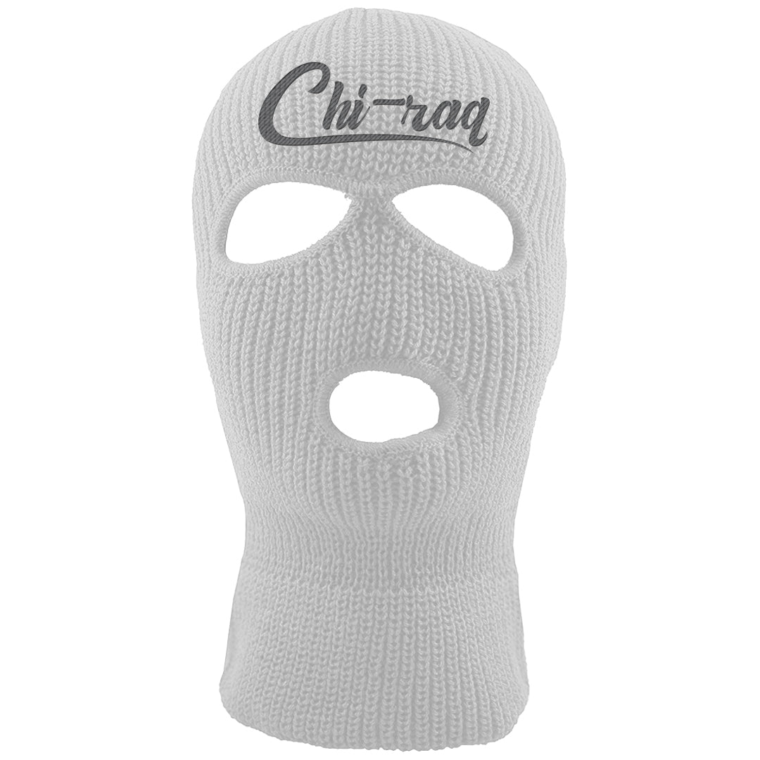 Cool Grey 2s Ski Mask | Chiraq, White