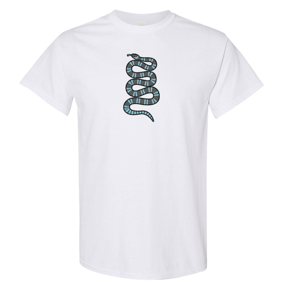 Cool Grey 2s T Shirt | Coiled Snake, White