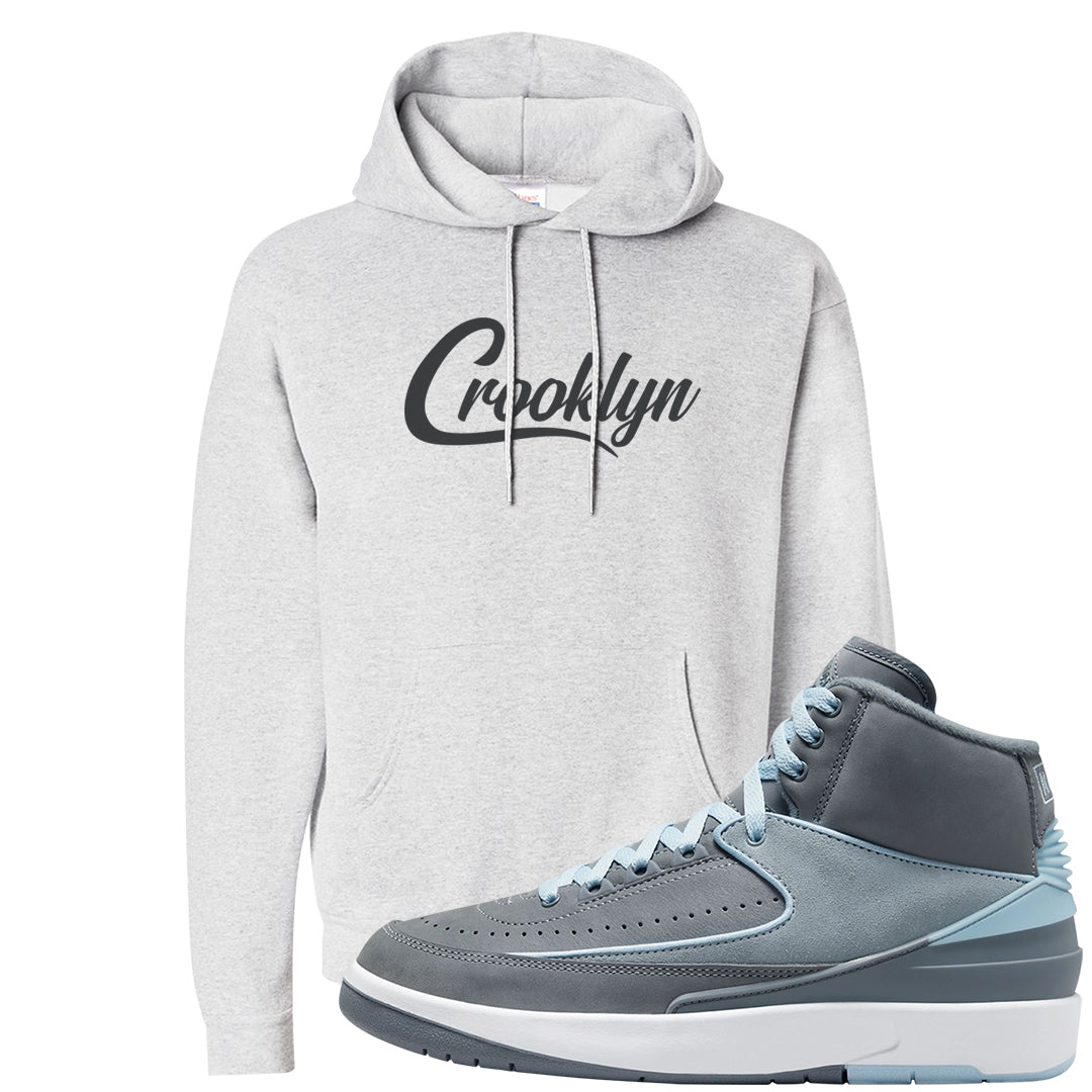 Cool Grey 2s Hoodie | Crooklyn, Ash