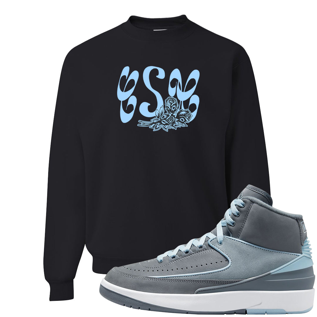 Cool Grey 2s Crewneck Sweatshirt | Certified Sneakerhead, Black