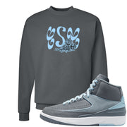 Cool Grey 2s Crewneck Sweatshirt | Certified Sneakerhead, Smoke Grey