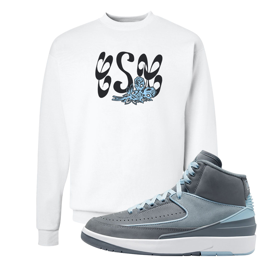 Cool Grey 2s Crewneck Sweatshirt | Certified Sneakerhead, White