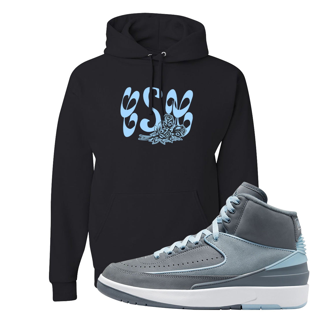 Cool Grey 2s Hoodie | Certified Sneakerhead, Black