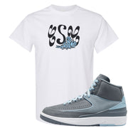 Cool Grey 2s T Shirt | Certified Sneakerhead, White