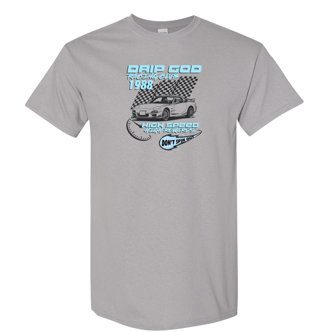 Cool Grey 2s T Shirt | Drip God Racing Club, Gravel