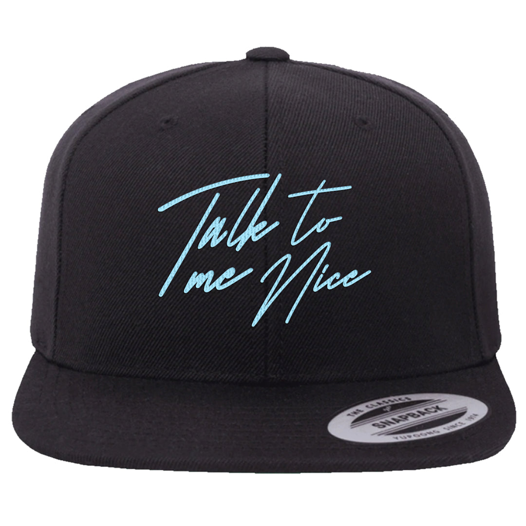 Cool Grey 2s Snapback Hat | Talk To Me Nice, Black