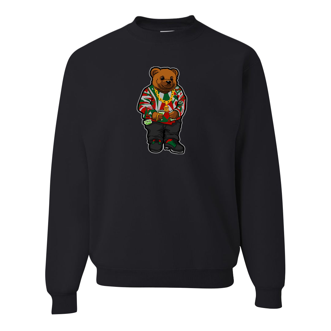 Italy Low 2s Crewneck Sweatshirt | Sweater Bear, Black