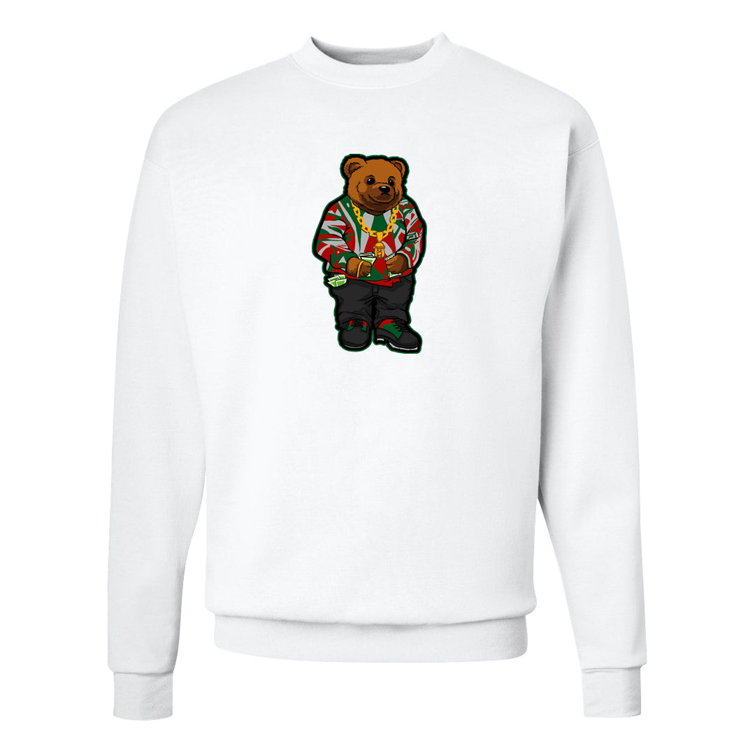 Italy Low 2s Crewneck Sweatshirt | Sweater Bear, White
