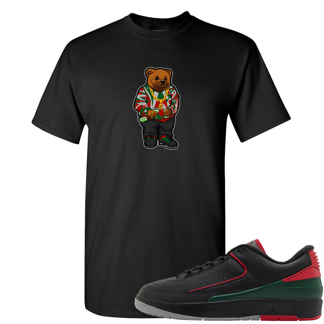 Italy Low 2s T Shirt | Sweater Bear, Black
