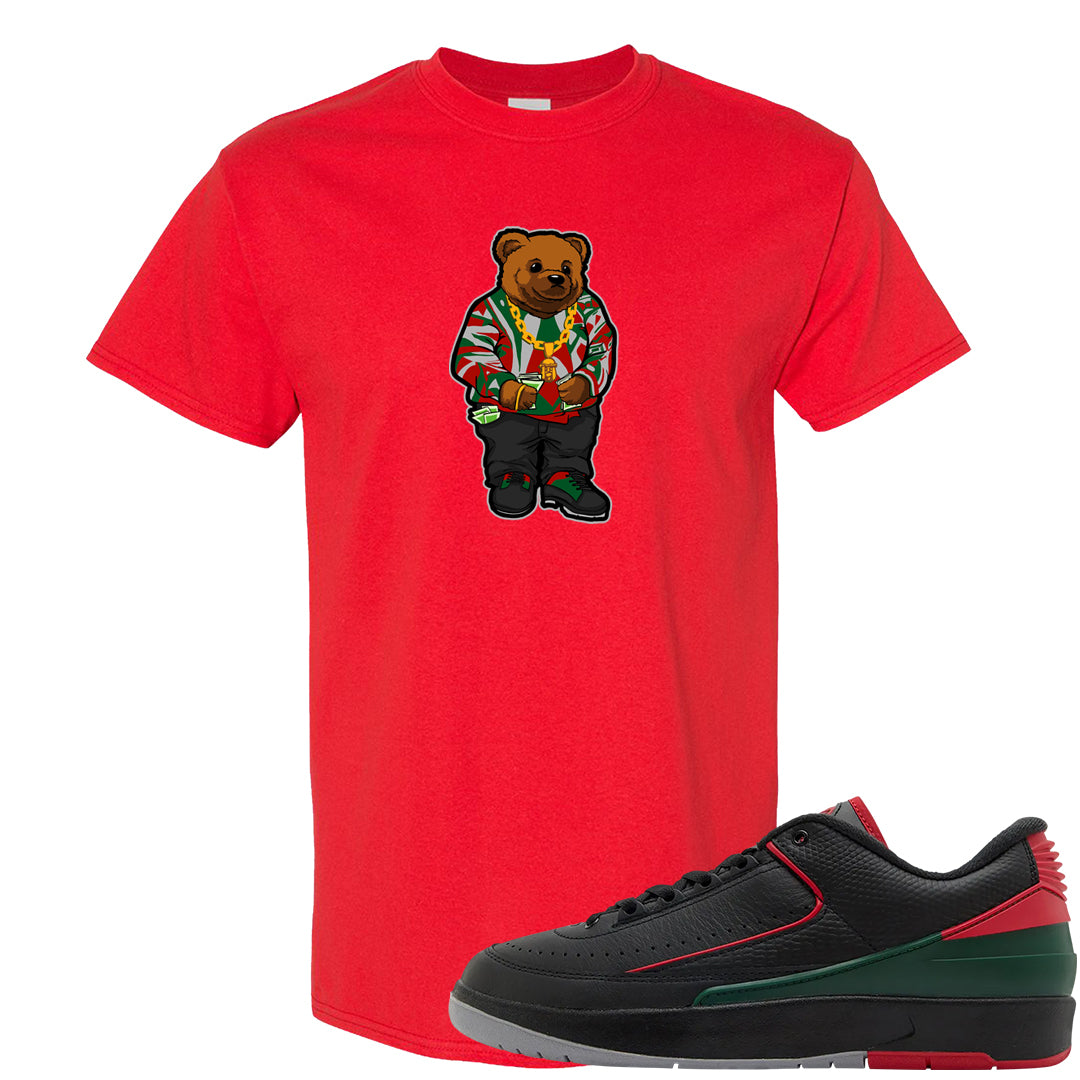 Italy Low 2s T Shirt | Sweater Bear, Red