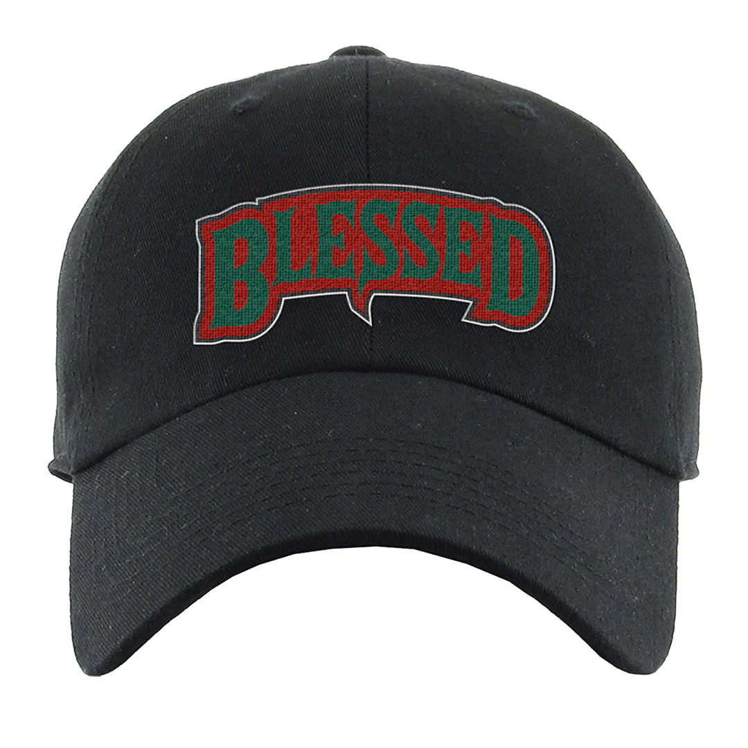 Italy Low 2s Dad Hat | Blessed Arch, Black