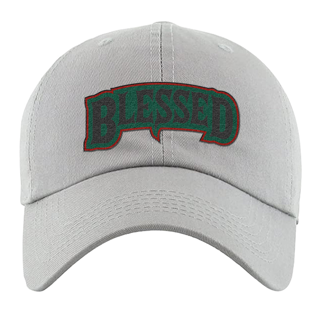 Italy Low 2s Dad Hat | Blessed Arch, Light Gray