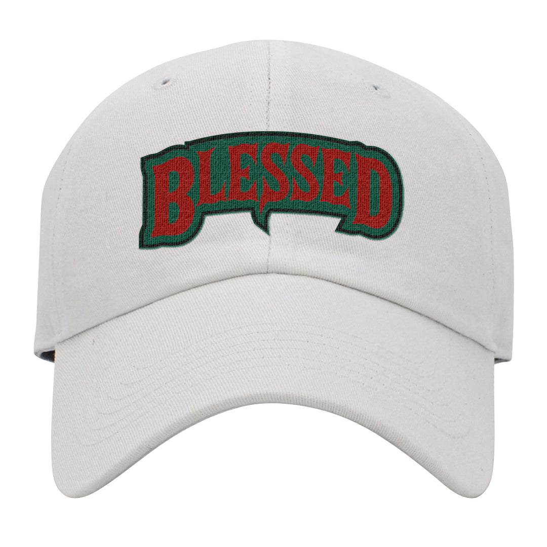 Italy Low 2s Dad Hat | Blessed Arch, White