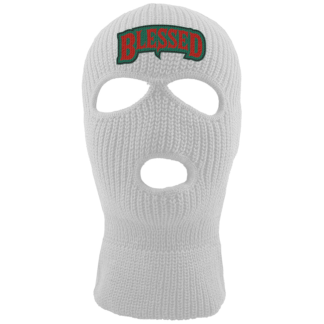 Italy Low 2s Ski Mask | Blessed Arch, White