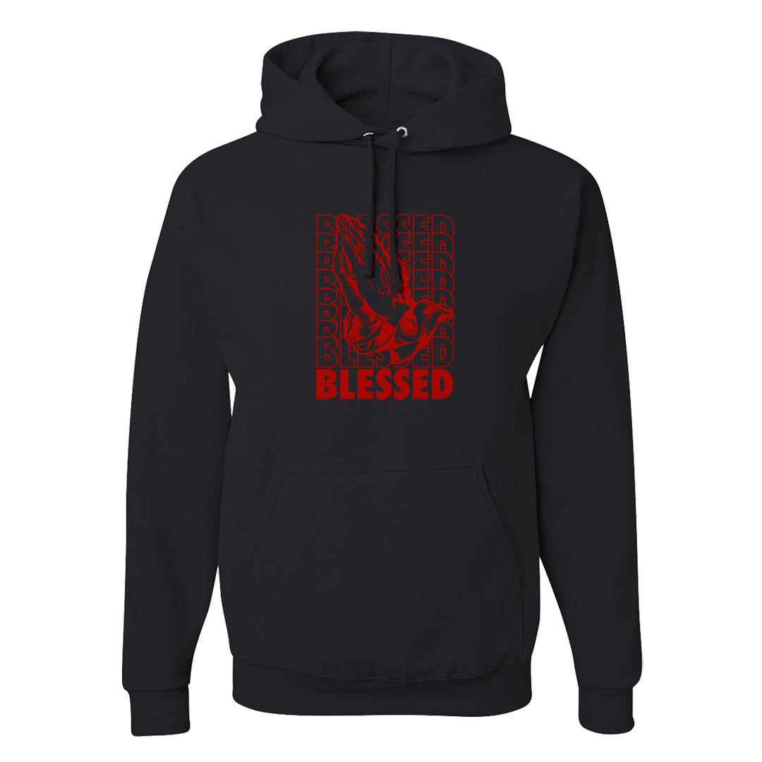 Italy Low 2s Hoodie | Blessed Praying Hands, Black