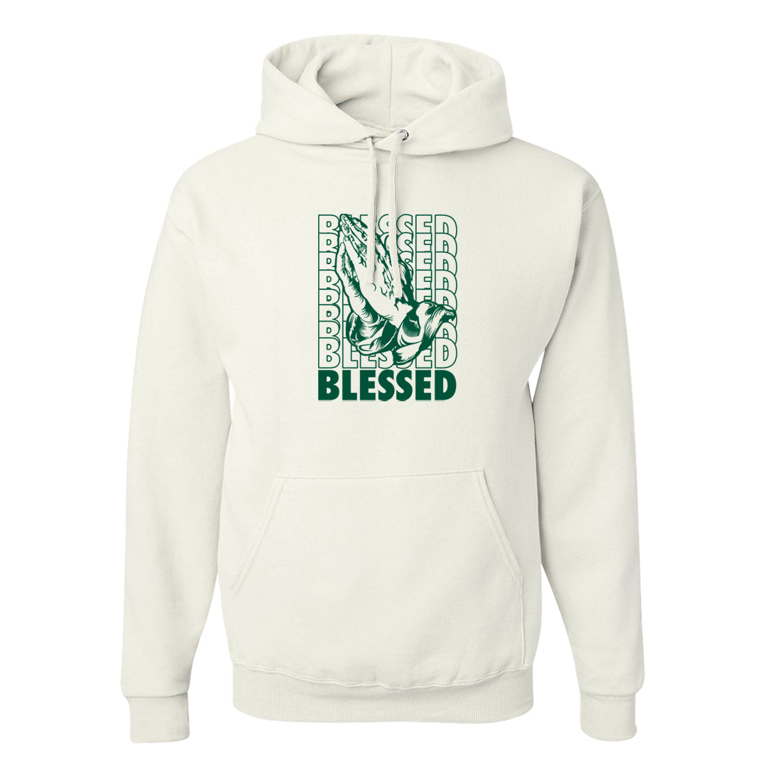 Italy Low 2s Hoodie | Blessed Praying Hands, White