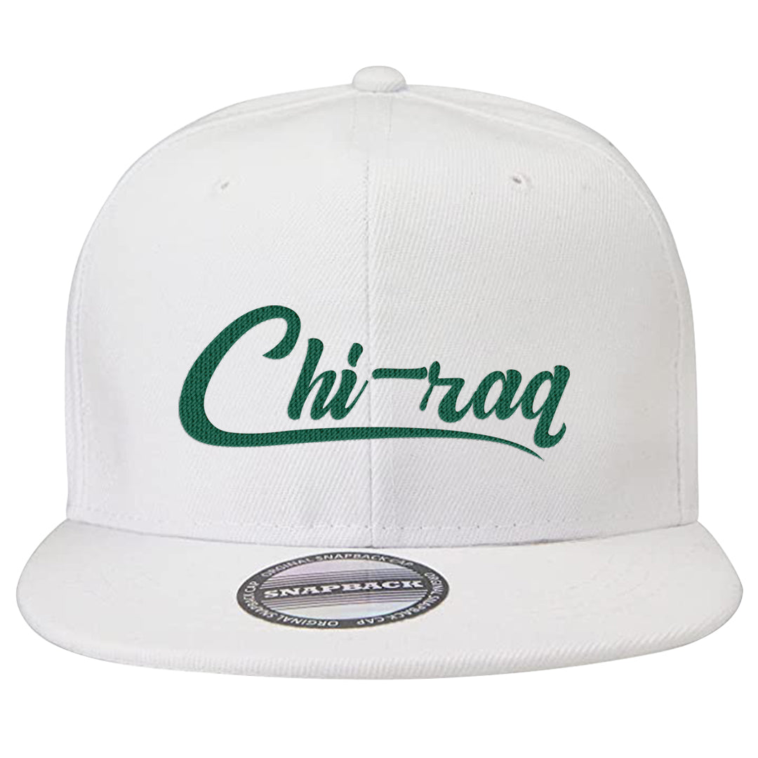 Italy Low 2s Snapback Hat | Chiraq, White