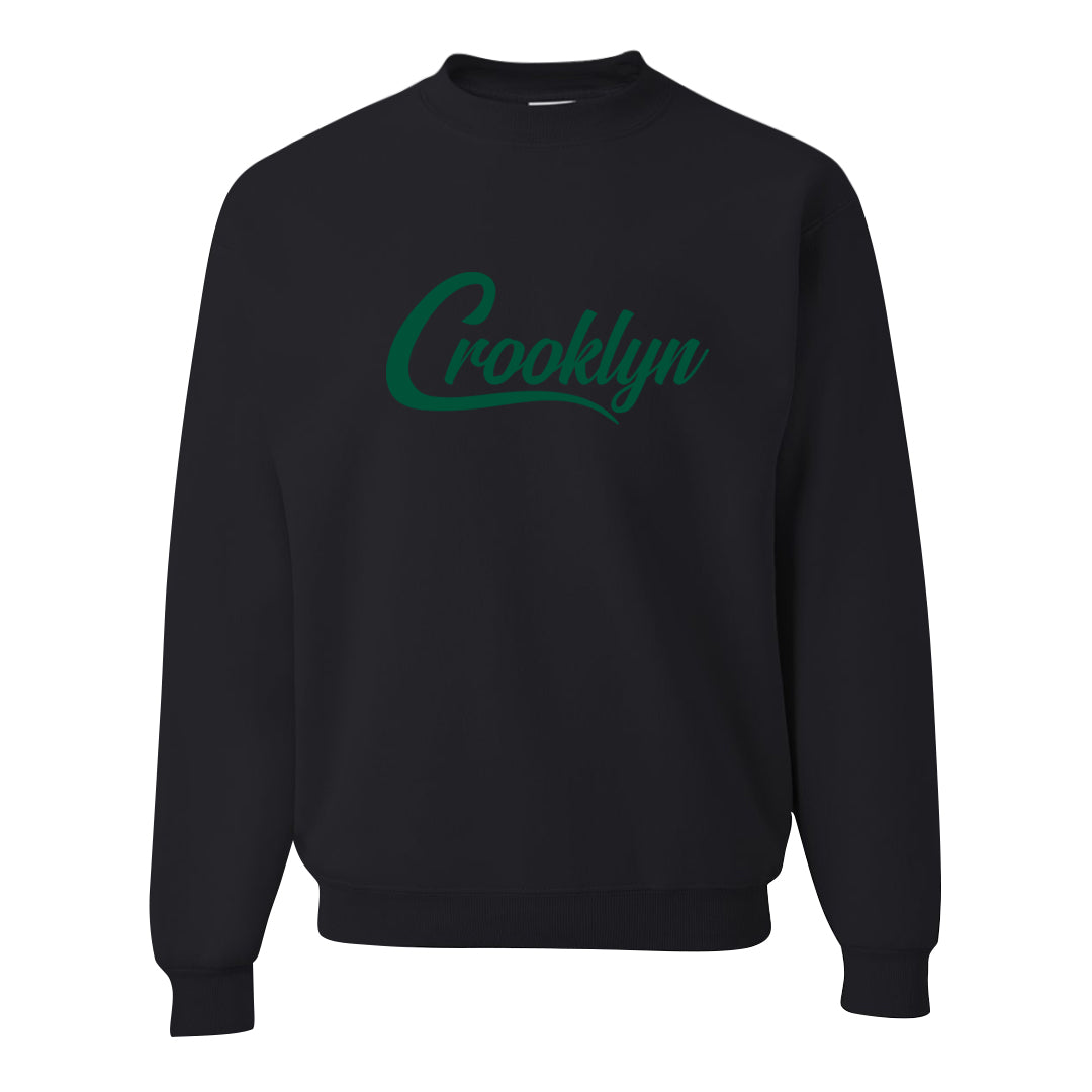 Italy Low 2s Crewneck Sweatshirt | Crooklyn, Black
