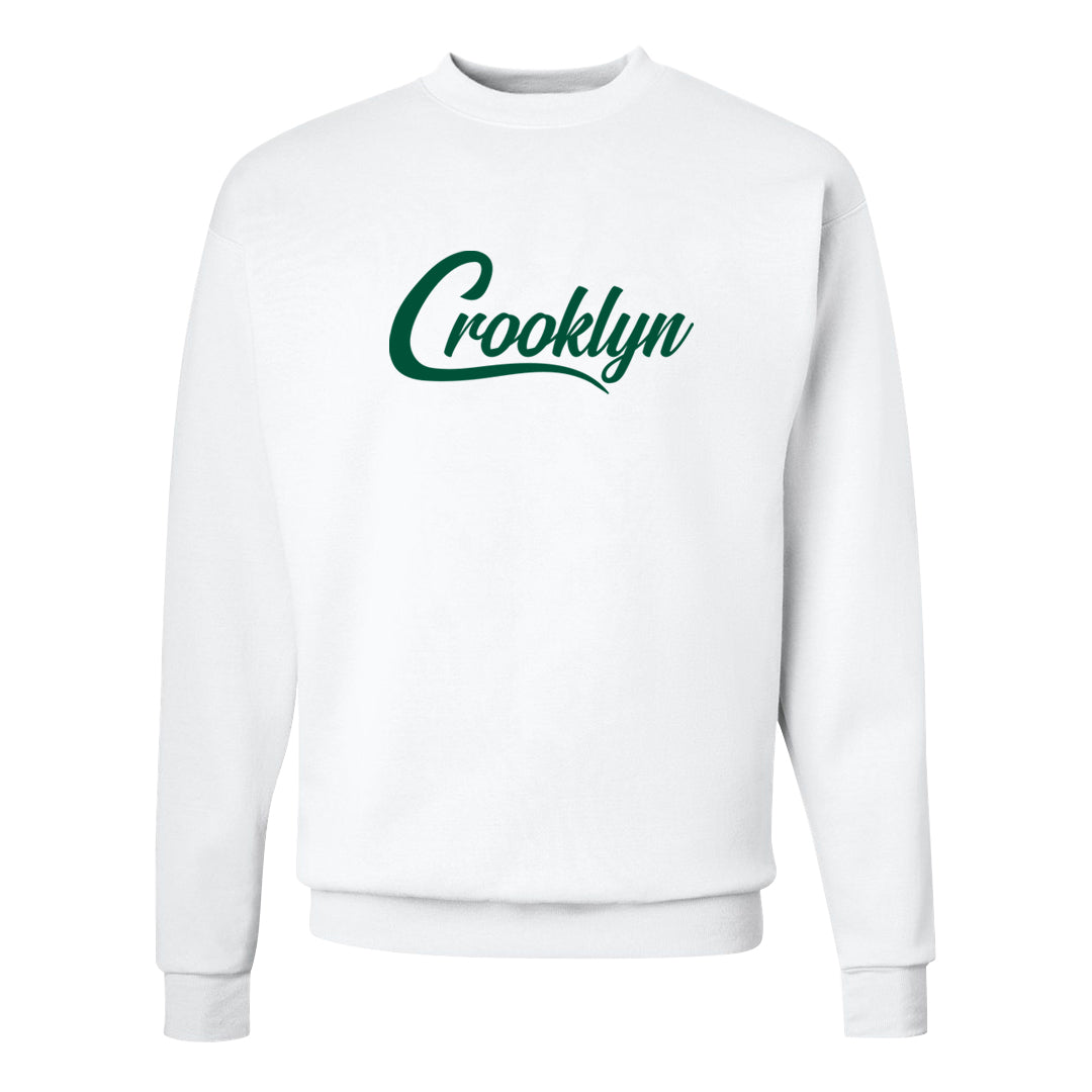 Italy Low 2s Crewneck Sweatshirt | Crooklyn, White