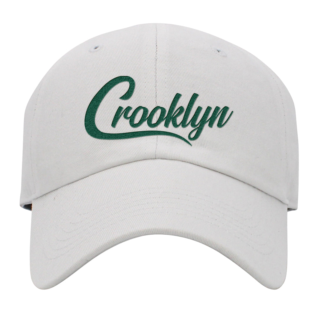 Italy Low 2s Dad Hat | Crooklyn, White