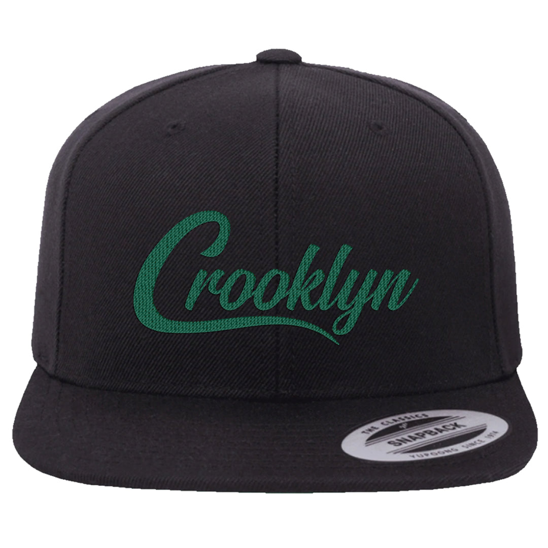 Italy Low 2s Snapback Hat | Crooklyn, Black